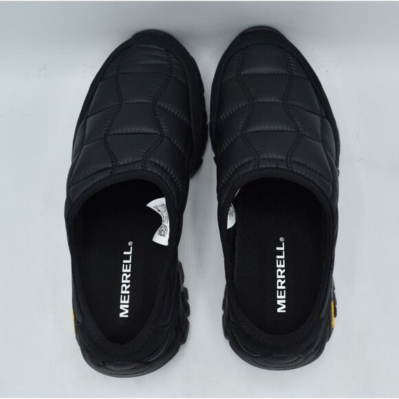 Merrell Women 8.5 MOAB 2 Slide Quilted SE Slip On Black Vibram Sole Shoes Mules - Picture 9 of 13